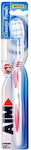 AIM Classic Fresh Manual Toothbrush Pink 1pcs