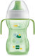 Mam Educational Sippy Cup Plastic with Handles Green Sea Turtle for 8m+m+ 270ml