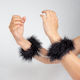 Secretplay Secret Handschellen in Schwarz Farbe