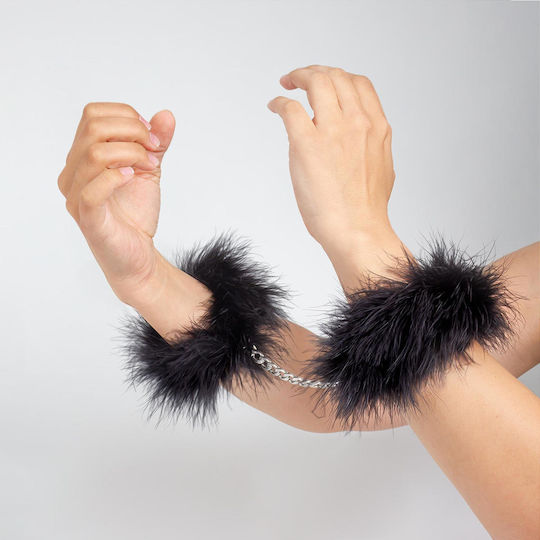 Secretplay Secret Handschellen in Schwarz Farbe
