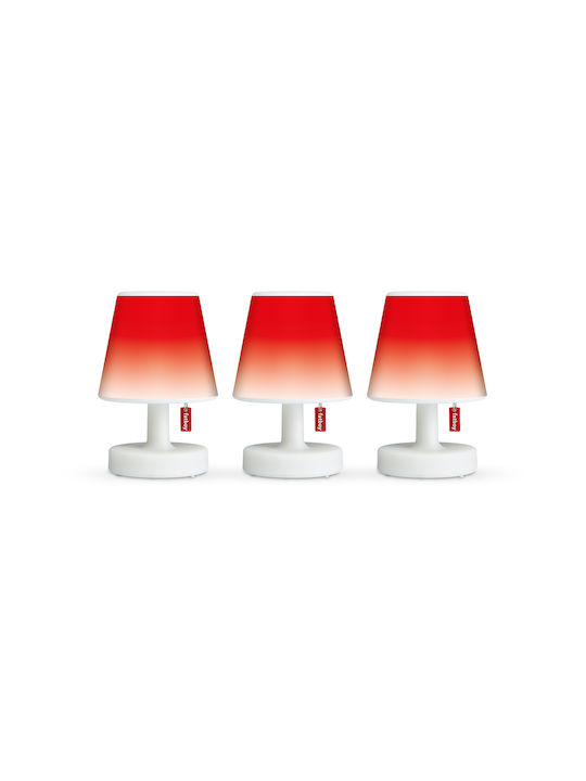 Fatboy Mini Cappies Rotund Abajur Red Mist cu Diametru 11.2cm 3buc