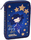 Must Team Pencil Case Full with 2 Compartments Blue