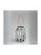 Metallic Lantern Silver