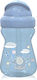 Lorelli Baby Cup Animals made of Plastic Blue Animals 200ml for 6m+m+