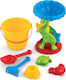 Marioinex Tools for Sand Play made of Plastic Yellow