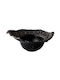 Ready Διακοσμητικό Μπωλ Κεραμικό Μαύρο 18.5x16x7.6cm 4τμχ