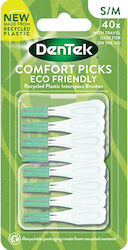 Dentek Comfort Picks Interdental Toothpicks S/M 40 Pieces