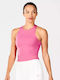 Bluză Sport Fără Mânecă Roz Hot Pink