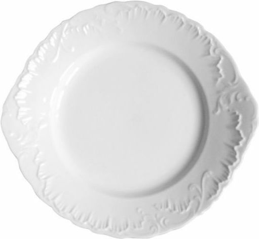Cmielow Rococo Platou de Servire din Porțelan Albă cu Diametru 29buc 1buc
