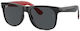 Ray Ban Неразрушими Квадратни Детски Слънчеви Очила с Поляризирани Лещи Spiderman Черни за 7-11 Години