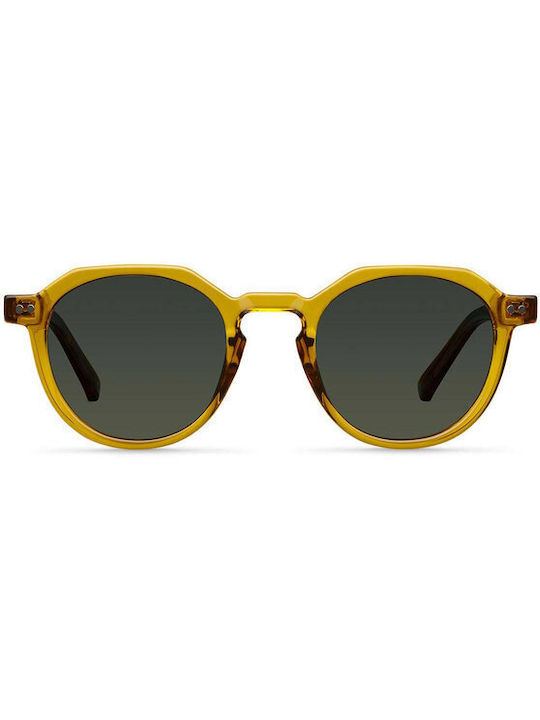 Meller Chauen Sunglasses with Yellow Plastic Frame and Green Polarized Lens CH4-CHAIOLI