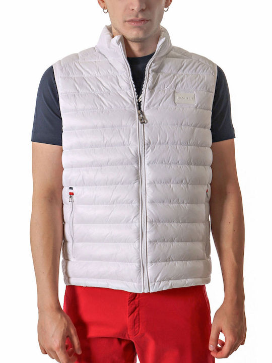 Daniel Hechter Men's Sleeveless Jacket White