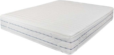 Pennie Mattress Topper Super Double Foam with Removable Cover & Elastic Straps 160x200cm