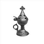 Thurible Incense Burner Zamak Grey