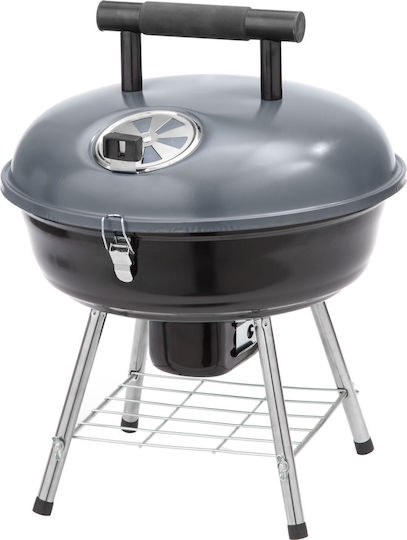 Mustang Rostfreier Stahl Holzkohlegrill Kessel mit Deckel 36cmx36cm