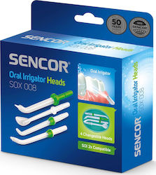 Sencor 4er Pack Elektrische Zahnbürstenköpfe