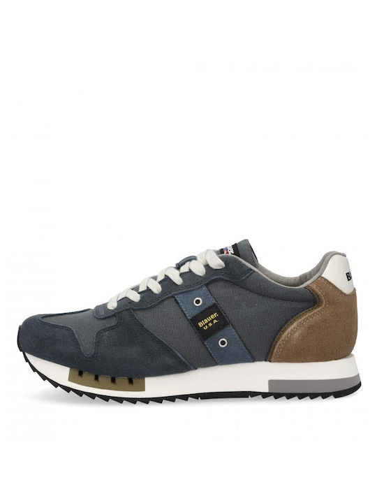 Blauer Sneakers Blue