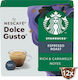 Starbucks Capsules Espresso Compatible with Machine Dolce Gusto 12caps,tobolek