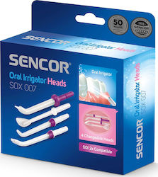 Sencor 4er Pack Elektrische Zahnbürstenköpfe