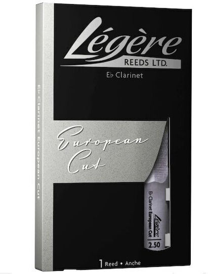 Klarinettenblatt Eb Legere European Cut 2.50