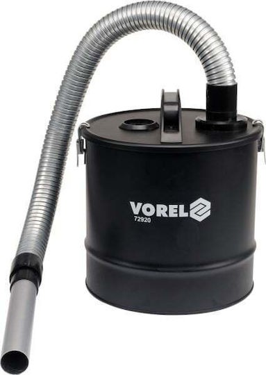 Vorel Aspirator pentru cenușă cu recipient 18lt