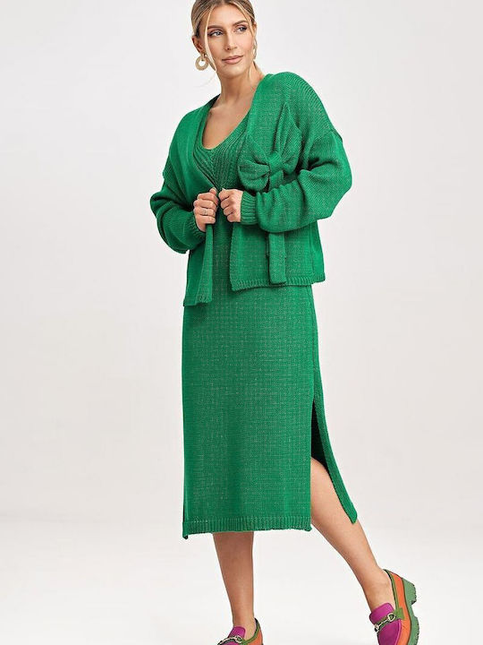 Figl Dress Green