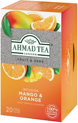 Ahmad Tea Чай 20 Чанти 1бр с Аромат Манго и портокал