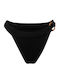 Nikama Bikini Slip Hohe Taille BLACK