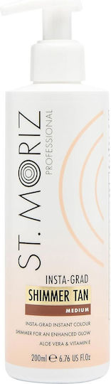 St. Moriz Insta-Grand Shimmer Autobronzant Loțiune Corp Medium 200ml