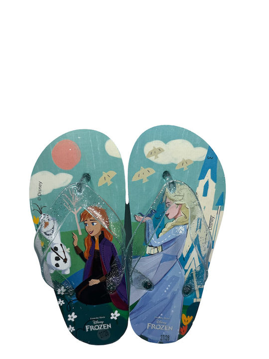 Детски джапанки Frozen Зелени Frozen