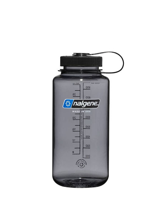 Nalgene Wide Mouth Sustain Water Bottle Plastic 947.2ml Black