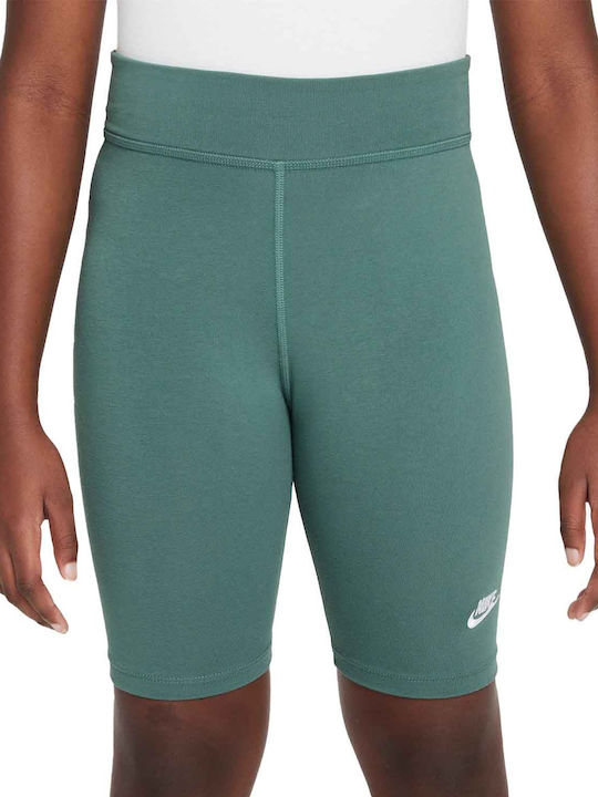 Nike Kids Legging Sports Short Green Sportswear 7"