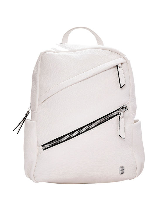 Bag to Bag Geantă de damă Rucsac Albă