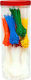 Blow Cable Ties Plastic in Multicolour (100 pcs) (41-402)