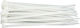 Vorel Δεματικά Καλωδίων Πλαστικά 280mmx4.8mm σε Λευκό χρώμα (100τμχ) (73909)