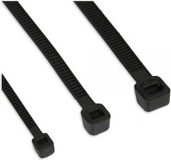 InLine Cable Ties Plastic 450mm x 7.2mm in Black Colour (100 pcs)
