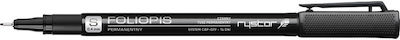 Rystor Permanent Marker 0.4mm Black