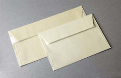 Argo Set of Envelopes Correspondence with Adhesive 10pcs in Beige Color 282202