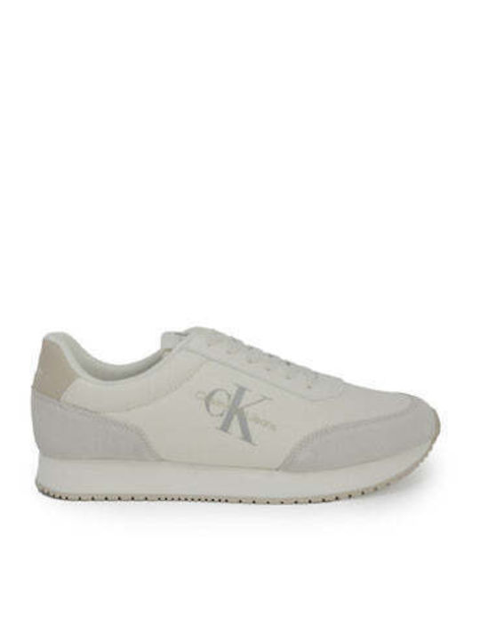 Calvin Klein Ανδρικά Sneakers Λευκά