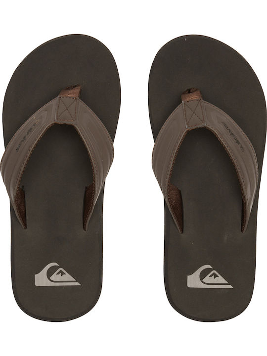Quiksilver Monkey Wrench Мъжки Джапанки Кафяви