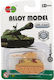 Miniatură de tanc militar din plastic cu 2 modele, tracțiune înapoi S36 - 0063454