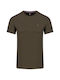 Tommy Hilfiger T-shirt Bărbătesc cu Mânecă Scurtă Verde