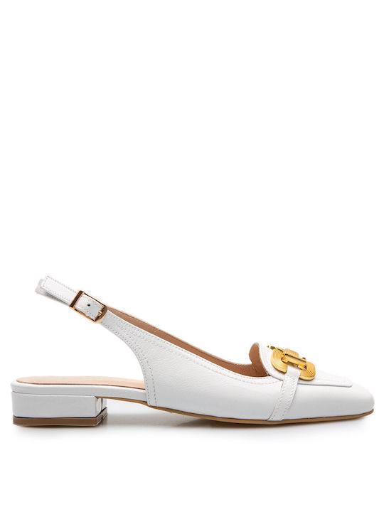 Labrini Ballerinas White