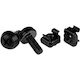 StarTech M6 M6 x 12mm - Pack of 100 - Black CABSCREWM62B 100τμχ