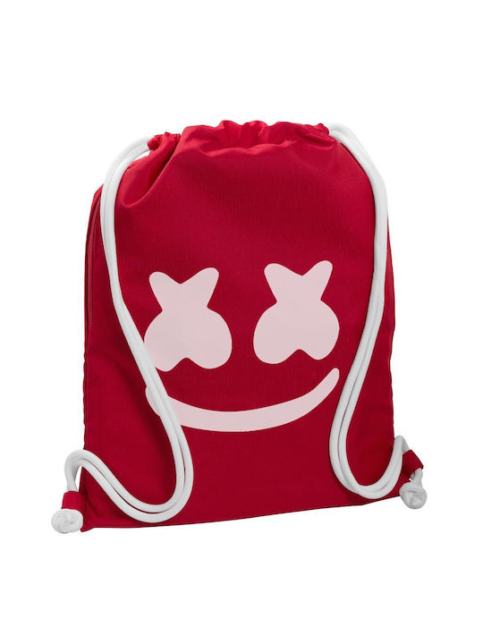 Koupakoupa Marshmello Gym Backpack Red