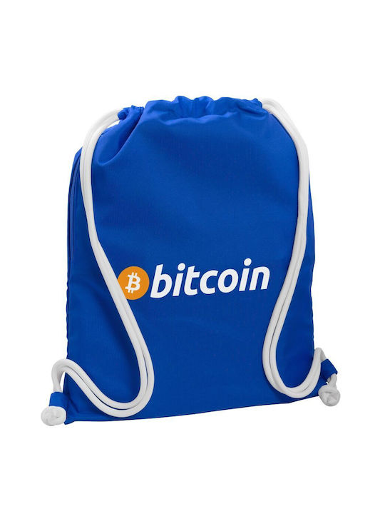 Koupakoupa Bitcoin Crypto Gym Backpack Blue