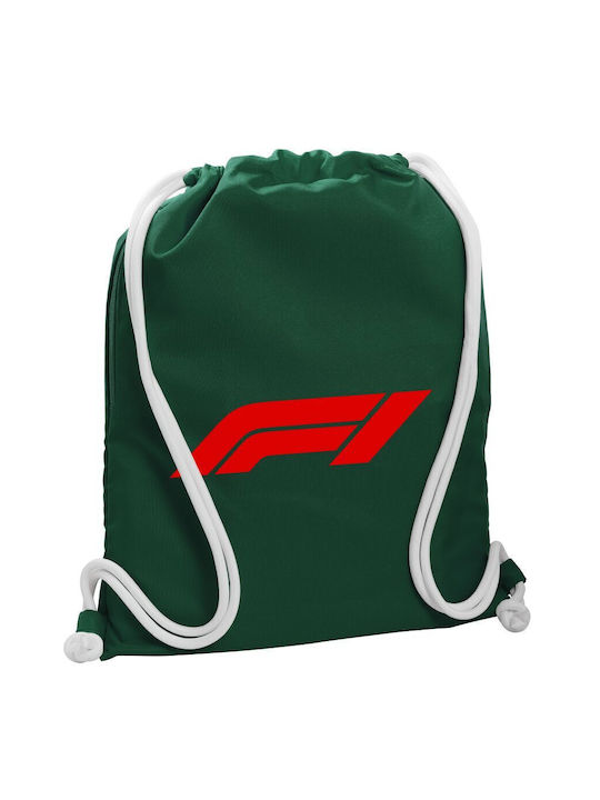Koupakoupa Formula 1 Gym Backpack Green