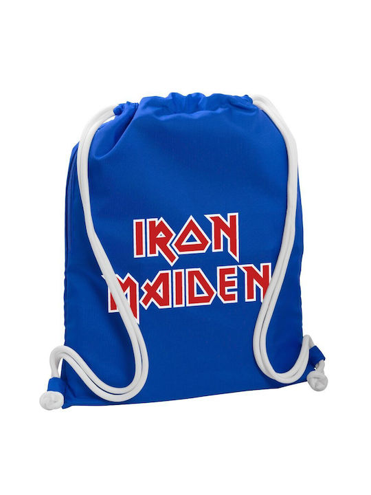 Koupakoupa Iron Maiden Τσάντα Πλάτης Γυμναστηρίου Μπλε