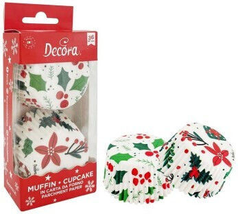 Decora Caramel Papers for Cupcakes Paper 5x5cm 36pcs