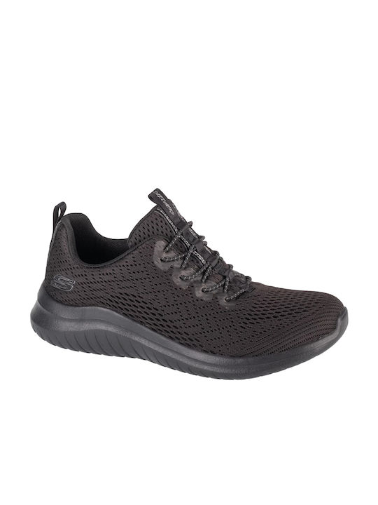 Skechers Damen Sportschuhe Laufen Schwarz